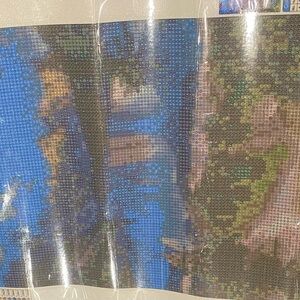 New without packaging 30x60 landscape diamond painting